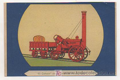 Postales: EL COHETE DE STEPHENSON. A&Ntilde;O 1829. - Foto 1