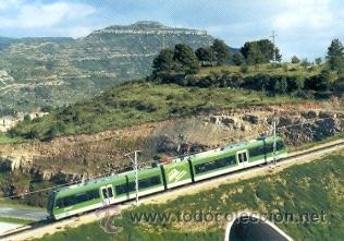 Postales: 7f-2011. Postal Cremallera de Montserrat. Monistrol - Foto 1