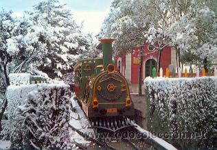 Postales: 7f-2014. Postal. Tren Miniatura Tibidabo - Foto 1