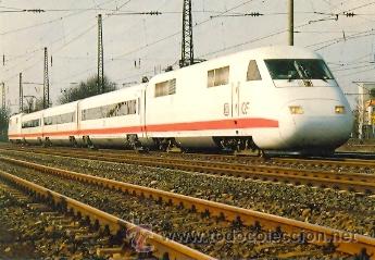 Postales: 7f-2135. Postal ICE. Serie 410. de la Deutche Bundesbahn - Foto 1