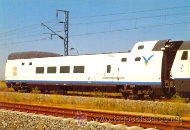 Postales: 7f-2299. Postal Coche Control AVE. La Sagra (Toledo) - Foto 1
