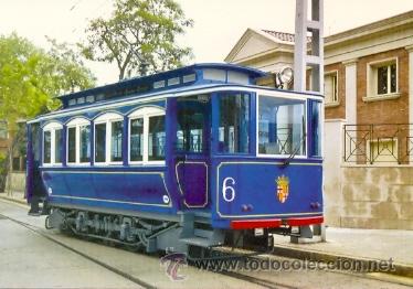 Postales: 7f-2359. Postal Tranvia Azul n&ordm; 6 - Foto 1