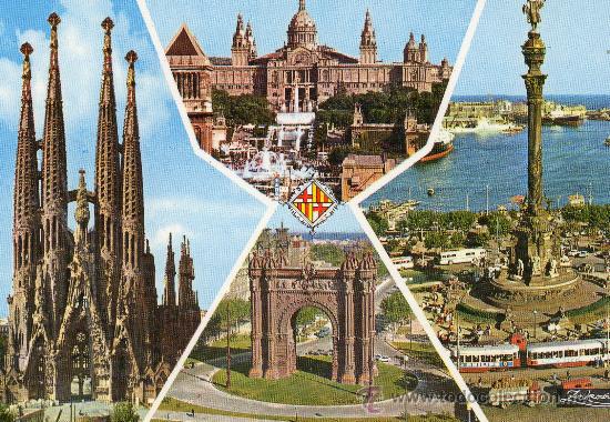 Postales: Tranv&iacute;a Barcelona - Foto 1