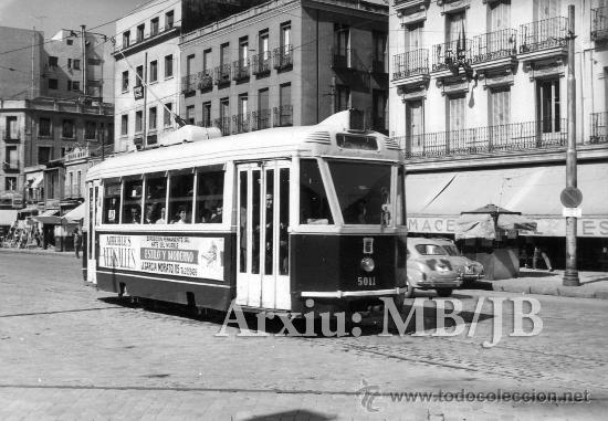 Postales: Postal. Tranv&iacute;a de Madrid - Foto 1