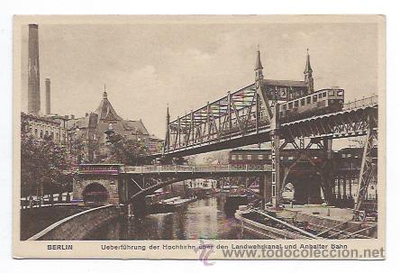 Postales: BERLIN. VISTA DEL FERROCARRIL. FERROCARRILES. - Foto 1