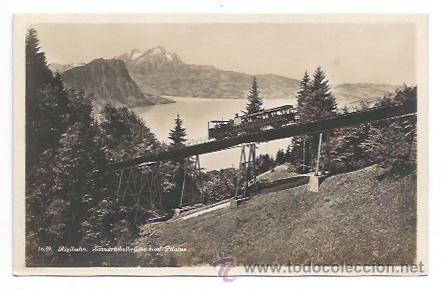 Postales: RIGIBAHN. VISTA DEL FERROCARRIL. SUIZA. - Foto 1