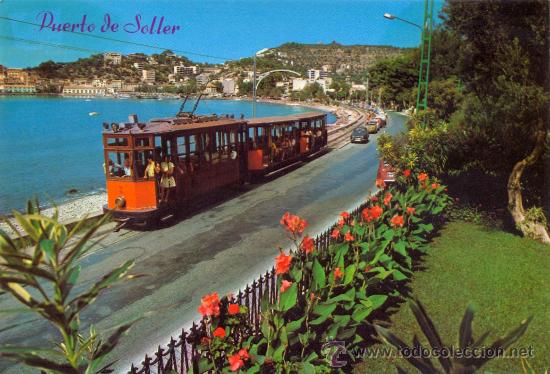 Postales: tranv&iacute;a / Port de S&ograve;ller - Foto 1