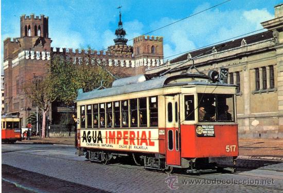Postales: Tranv&iacute;a de Barcelona - Foto 1
