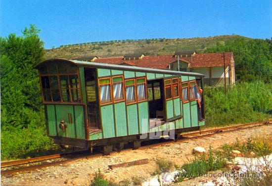 Postales: Postal del funicular de Gelida - Foto 1