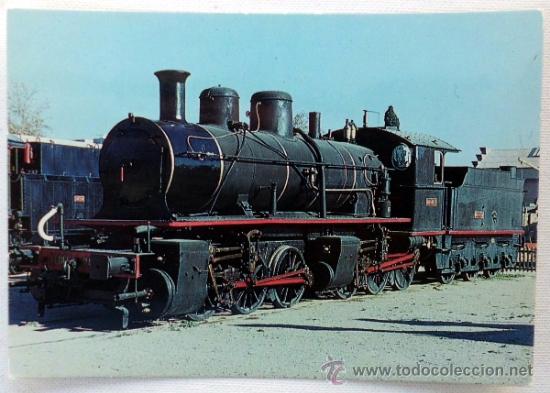 Postales: POSTAL RENFE LOCOMOTORA MALLET - Foto 1