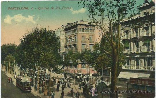 Postales: Barcelona, Rambla de las Flores - Foto 1
