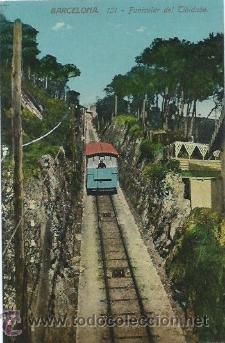 Postales: Barcelona, Funicular del Tibidabo - Foto 1
