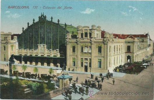 Postales: Barcelona Estacion del Norte - Foto 1
