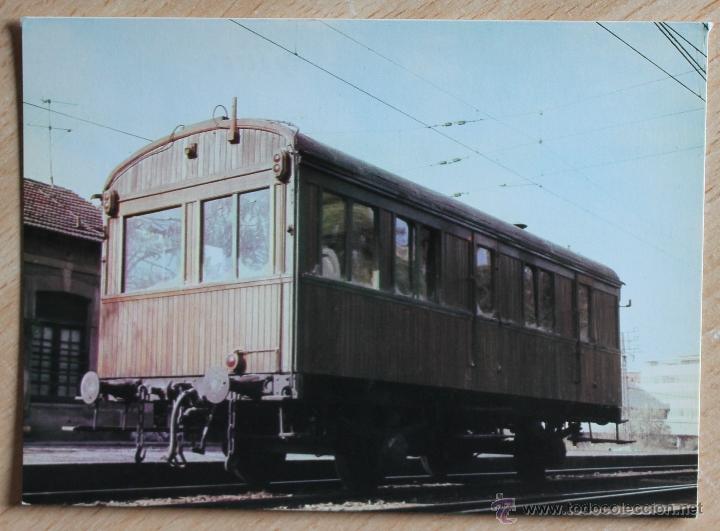 POSTAL COLECCION RENFE. SERIE R-5. COCHE SALON SERIE ZZ-620. EDITADA EN 1976. (Postales - Postales Temáticas - Trenes y Tranvías)