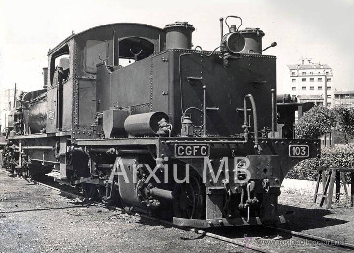 Postales: Locomotora Garrat de los FFCC - Foto 1