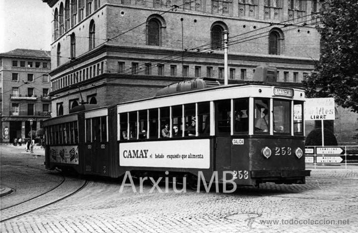 Postales: Tranv&iacute;a de Zaragoza - Foto 1