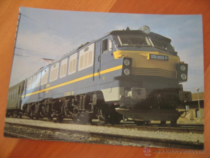 Postales: Postal Renfe Locomotora 251 - Foto 1