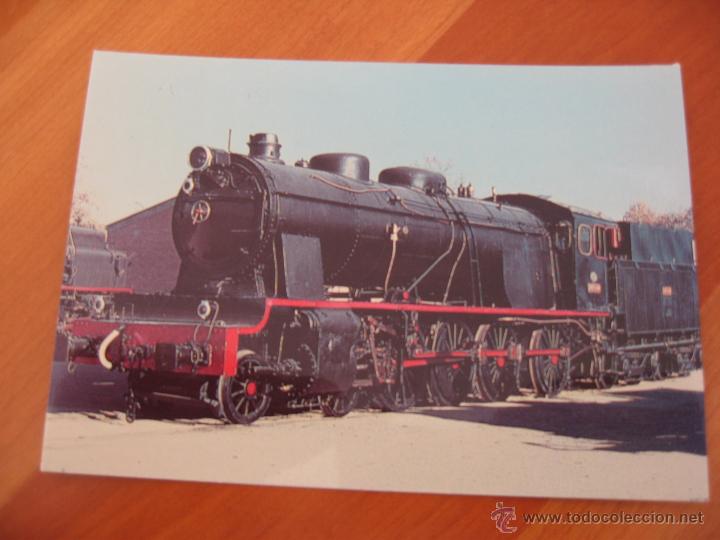 Postales: Postal Renfe Locomotora 1400 - Foto 1