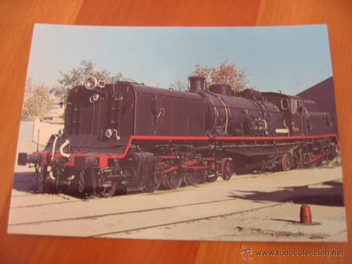 Postales: Postal Renfe Locomotora Garrat - Foto 1