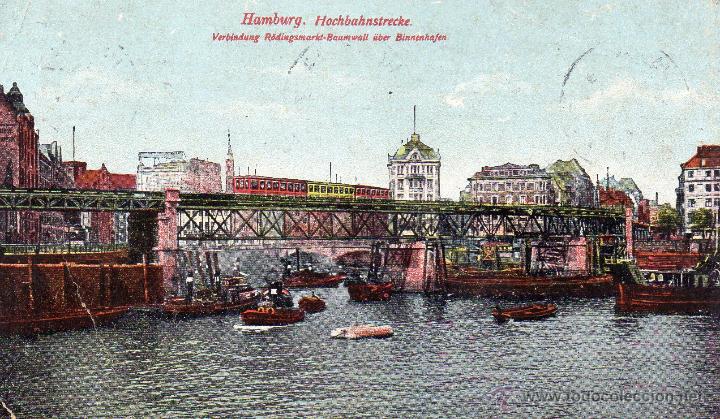 Postales: TREN  HAMBURG - Foto 1
