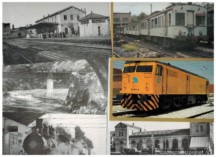 Postales: LOTE 12 POSTALES DIFERENTES EDICIONES DEL TREN - Foto 2