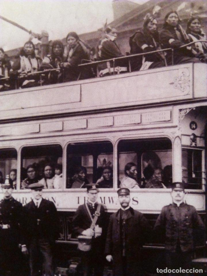 Postales: Postal B&uacute;falo Bill e Indios en Tranv&iacute;a Manchester. - Foto 3