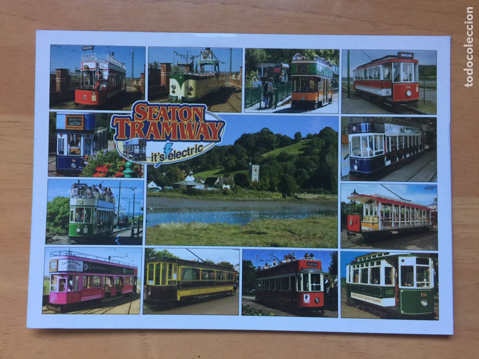 Postales: Postal // Seaton Tramway, its electric // Inglaterra - Foto 1