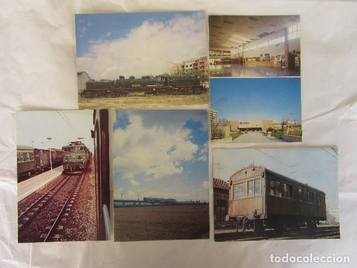 Postales: LOTE 5 POSTALES COLECCI&Oacute;N RENFE - Foto 1