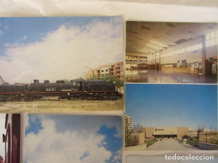 Postales: LOTE 5 POSTALES COLECCI&Oacute;N RENFE - Foto 3