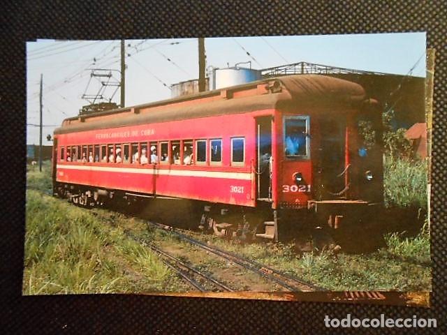 Postales: POSTAL FERROCARRILES DE CUBA. TREN. SIN CIRCULAR - Foto 1