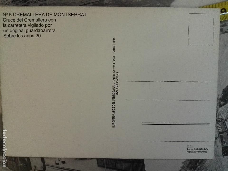 Postales: 10 Postales del Funicular y cremallera de Montserrat - Foto 3