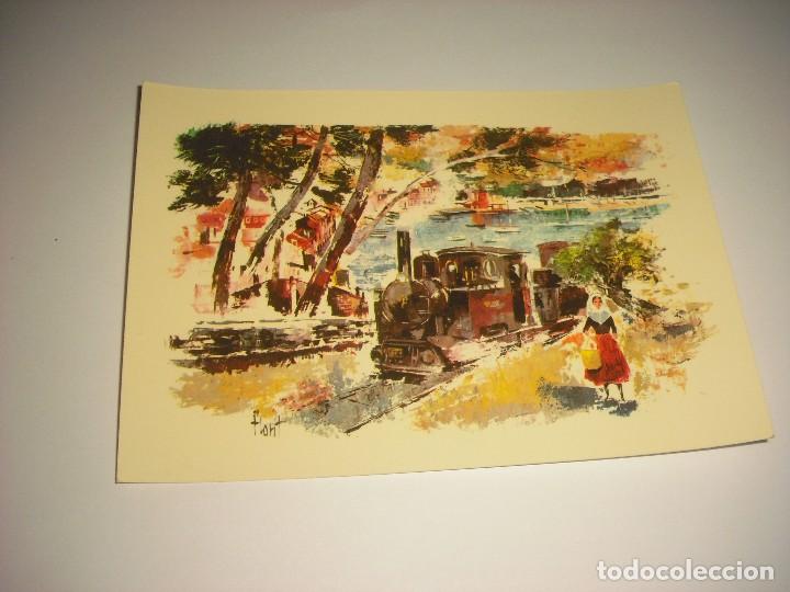 Postales: FERROCARRIL DE PALMA A SOLLER, ILUSTRA FLORIT - Foto 1
