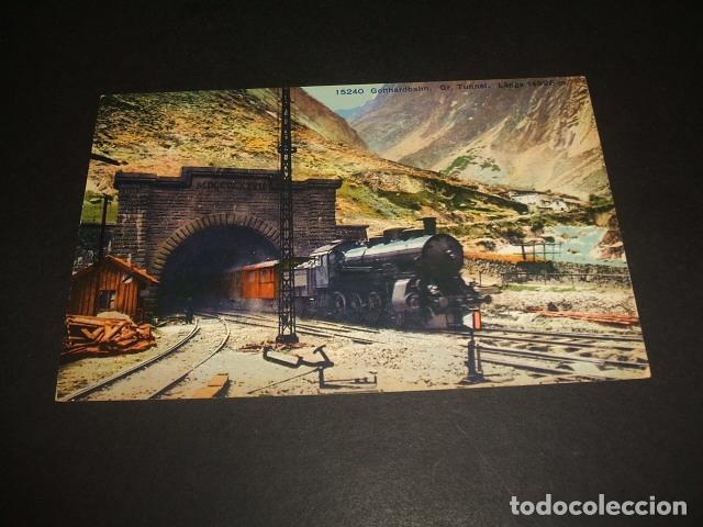 Postales: SUIZA TREN FERROCARRIL POSTAL - Foto 1
