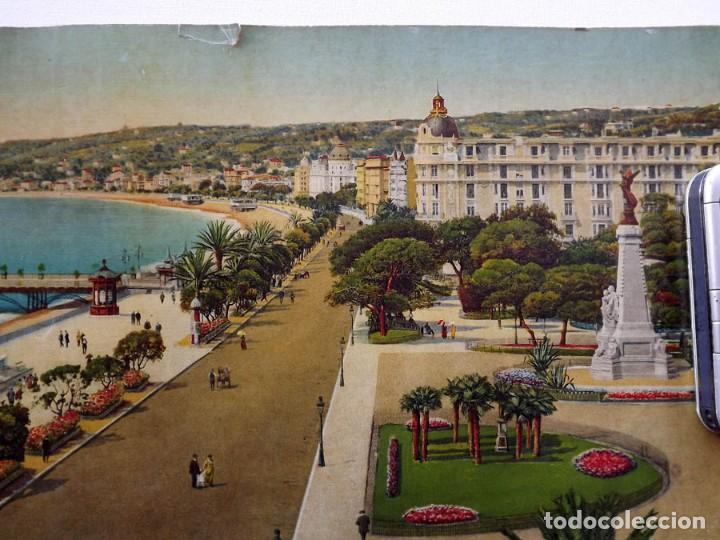 Postales: Fotografía Antigua Menton, Côte dAzur Panoramique 1900. Tamaño: 57 x 22 cm - Foto 5 - 146511002