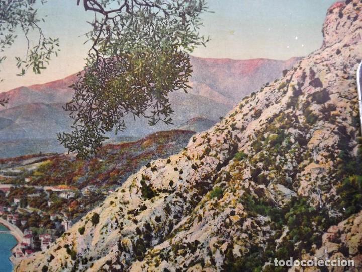 Postales: Fotografía Antigua Menton, Côte dAzur Panoramique 1900 Tamaño: 57 x 22 cm - Foto 5 - 146511554
