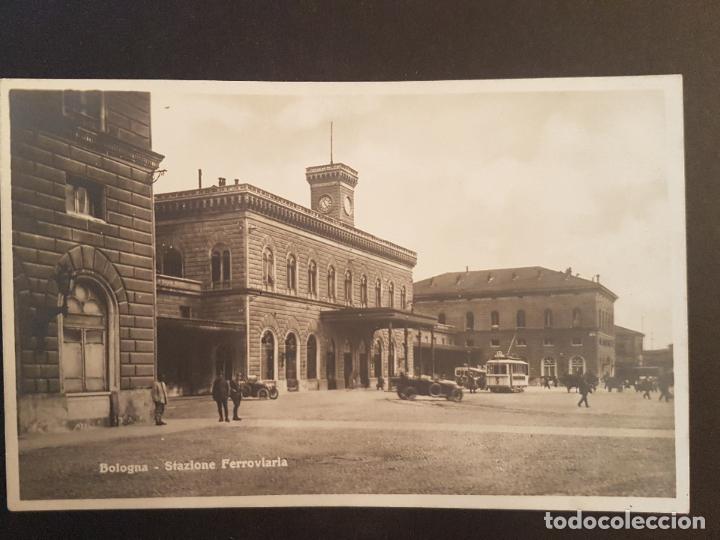 Postales: BOLONIA ESTACION POSTAL ANTIGUA - Foto 1