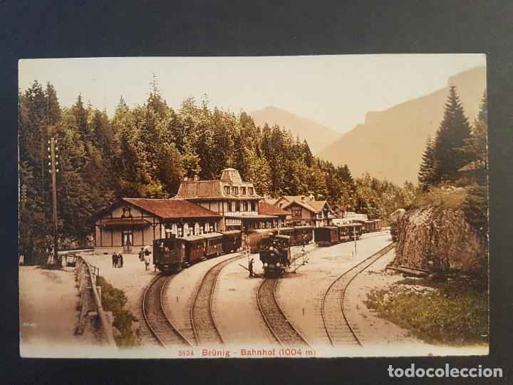 Postales: BR&Uuml;NIG SUIZA POSTAL ANTIGUA - Foto 1
