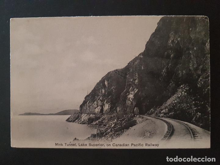 Postales: CANADA FERROCARRIL POSTAL ANTIGUA - Foto 1