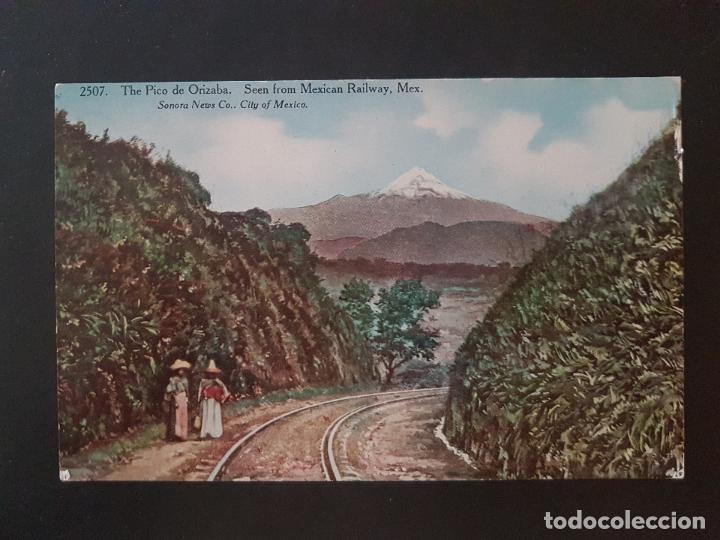Postales: MEXICO FERROCARRIL POSTAL ANTIGUA - Foto 1
