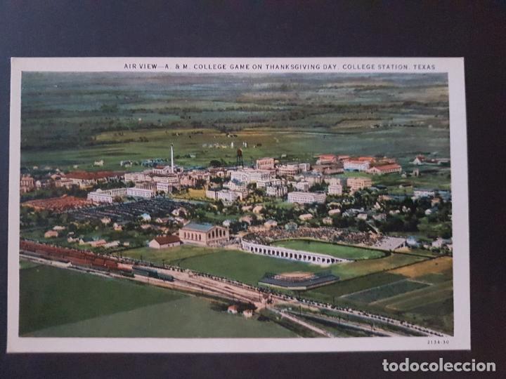 Postales: TEXAS ESTACION FERROCARRIL POSTAL ANTIGUA - Foto 1