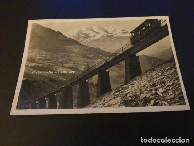 Postales: SUIZA FUNICULAR POSTAL - Foto 1