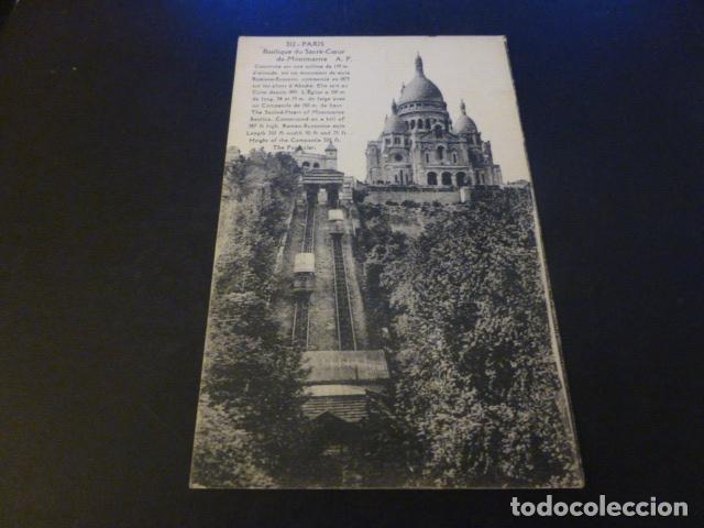 Postales: PARIS FUNICULAR POSTAL - Foto 1