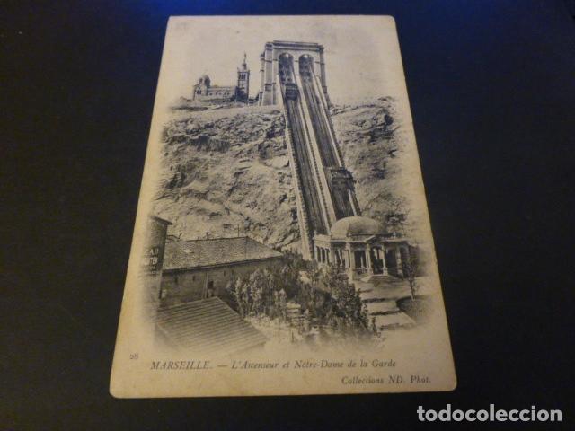 Postales: MARSELLA FRANCIA ESTACION DEL FUNICULAR POSTAL - Foto 1