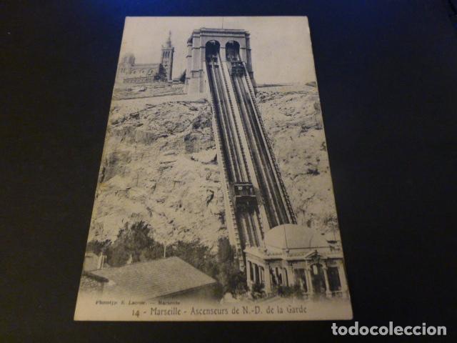 Postales: MARSELLA FRANCIA FUNICULAR POSTAL - Foto 1