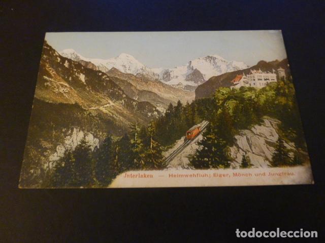 Postales: SUIZA FUNICULAR POSTAL - Foto 1