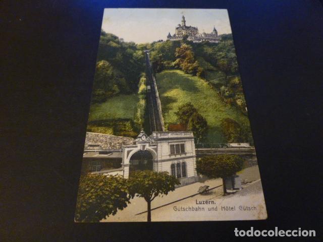 Postales: LUZERN SUIZA FUNICULAR FUNICULAR POSTAL - Foto 1