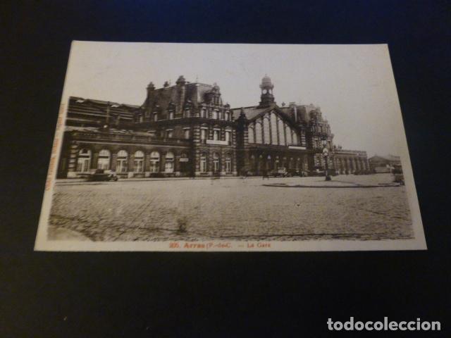 Postales: ARRAS FRANCIA ESTACION FERROCARRIL POSTAL - Foto 1