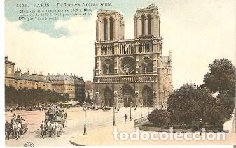 Postales: Postal Paris. Le Parvis Notre-Dame. ref. 7f-2457 - Foto 1
