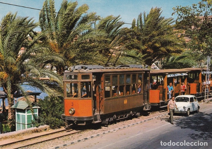 Postales: Puerto de Soller Mallorca (escrita) - Foto 1