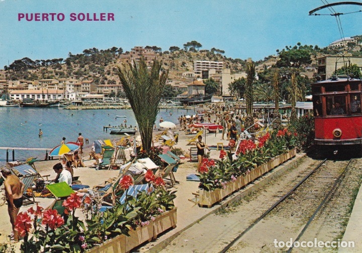 Postales: 87 Puerto Soller Mallorca (escrita) - Foto 1